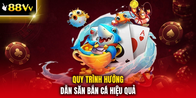 Quy trình hướng dẫn săn bắn cá hiệu quả
